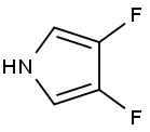 3,4-Difluoro-1H-pyrrole Structure