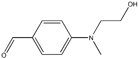 4-((2-Hydroxyethyl)(methyl)amino)benzaldehyde 구조식 이미지