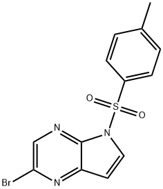 N-Tosyl-5-bromo-4,7-diazaindole Structure