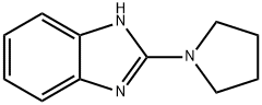 1H-Benzimidazole,2-(1-pyrrolidinyl)-(9CI) Structure