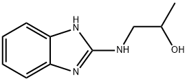 2-Propanol,1-(1H-benzimidazol-2-ylamino)-(9CI) 구조식 이미지