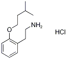 {2-[2-(3-Methylbutoxy)phenyl]ethyl}aminehydrochloride 구조식 이미지