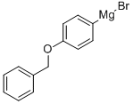 4-BENZYLOXYPHENYL MAGNESIUM BROMIDE 구조식 이미지