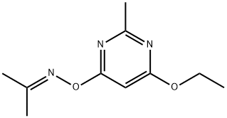 2-Propanone,O-(6-ethoxy-2-methyl-4-pyrimidinyl)oxime(9CI) 구조식 이미지