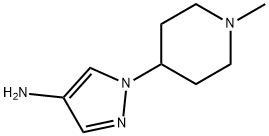 1-(1-Methylpiperidin-4-yl)-1H-pyrazol-4-aMine 구조식 이미지