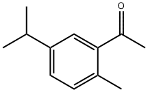 5'-isopropyl-2'-methylacetophenone  Structure