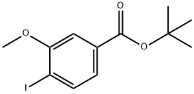 4-Iodo-3-methoxy-benzoic acid tert-butyl ester 구조식 이미지