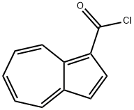 1-아줄렌카르보닐염화물(9CI) 구조식 이미지