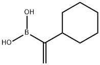 1-Cyclohexylvinylboronic acid Structure
