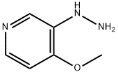 피리딘,3-히드라지노-4-메톡시-(9CI) 구조식 이미지