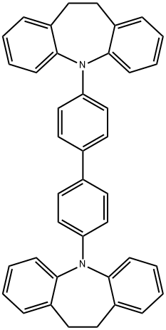 4,4'-BIS(DIHYDRO-DIBENZAZEPIN-1-YL)BIPHENYL Structure