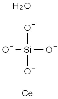 산화이세륨규산염 구조식 이미지