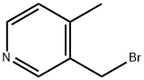 3-(BROMOMETHYL)-4-METHYLPYRIDINE Structure