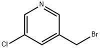 피리딘,3-(브로모메틸)-5-클로로-(9CI) 구조식 이미지