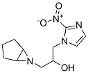 α-[(2-Nitro-1H-imidazole-1-yl)methyl]-6-azabicyclo[3.1.0]hexane-6-ethanol 구조식 이미지
