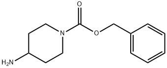 4-AMINO-PIPERIDINE-1-CARBOXYLIC ACID BENZYL ESTER 구조식 이미지