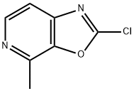 Oxazolo[5,4-c]pyridine, 2-chloro-4-Methyl- Structure