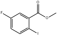 Methyl 5-fluoro-2-iodobenzoate 구조식 이미지