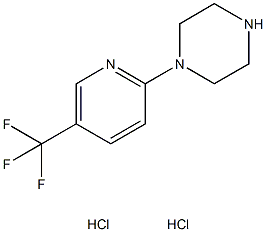 1-(5-TRIFLUOROMETHYL-PYRIDIN-2-YL)-PIPERAZINE DIHYDROCHLORIDE Structure