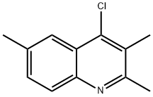 4-CHLORO-2,3,6-TRIMETHYLQUINOLINE Structure