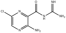 5H-amiloride Structure