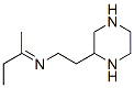 1-Piperazineethanamine,N-(1-methylpropylidene)-(9CI) Structure