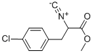METHYL-2-ISOCYANO-3-(4-CHLORO-PHENYL)-PROPIONATE Structure