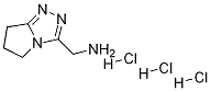 6,7-Dihydro-5H-pyrrolo[2,1-c][1,2,4]triazol-3-methylamine. 3HCl Structure