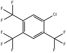 1-클로로-2,4,5-트리스-트리플루오로메틸-벤젠 구조식 이미지