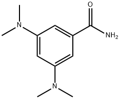 3,5-BIS(DIMETHYLAMINO)BENZAMIDE Structure