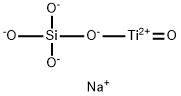 SODIUM TITANIUM SILICATE  Structure