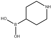 피페리딘-4-붕소산 구조식 이미지