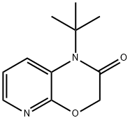 1-tert-Butyl-1H-pyrido[2,3-b][1,4]oxazin-2(3H)-one 구조식 이미지