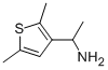 1-(2,5-dimethylthien-3-yl)ethanamine Structure