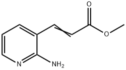 (E)-Methyl 3-(2-aminopyridin-3-yl)acrylate Structure