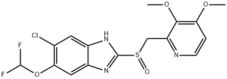 6-Chloro Pantoprazole Structure