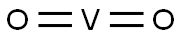 VANADIUM(IV) OXIDE 구조식 이미지
