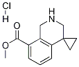 Methyl 2',3'-dihydro-1'H-spiro[cyclopropane-1,4'-isoquinoline]-8'-carboxylate hydrochloride 구조식 이미지