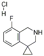 8'-fluoro-2',3'-dihydro-1'H-spiro[cyclopropane-1,4'-isoquinoline] hydrochloride 구조식 이미지