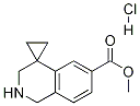 Methyl 2',3'-dihydro-1'H-spiro[cyclopropane-1,4'-isoquinoline]-6'-carboxylate hydrochloride 구조식 이미지