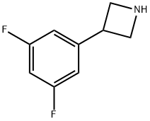 3-(3,5-Difluorophenyl)azetidine Structure