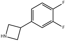 3-(3,4-Difluorophenyl)azetidine Structure