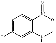 BenzenaMine, 5-fluoro-N-Methyl-2-nitro- Structure