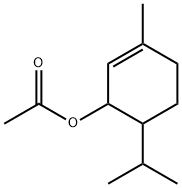 6-(isopropyl)-3-methylcyclohex-2-en-1-yl acetate  Structure