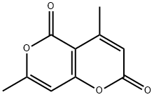 4,7-Dimethyl-2H,5H-pyrano[4,3-b]pyran-2,5-dione 구조식 이미지