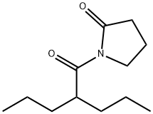 valproyl-2-pyrrolidinone Structure