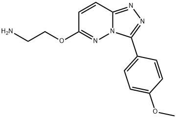 (2-{[3-(4-Methoxyphenyl)[1,2,4]triazolo[4,3-b]pyridazin-6-yl]oxy}ethyl)amine Structure