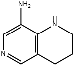 1,2,3,4-Tetrahydro-1,6-naphthyridin-8-amine Structure