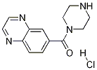 Piperazin-1-yl-quinoxalin-6-yl-methanone hydrochloride Structure