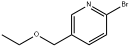 2-브로모-5-에톡시메틸-피리딘 구조식 이미지